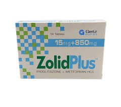 Zolid Plus 15/850mg Tab