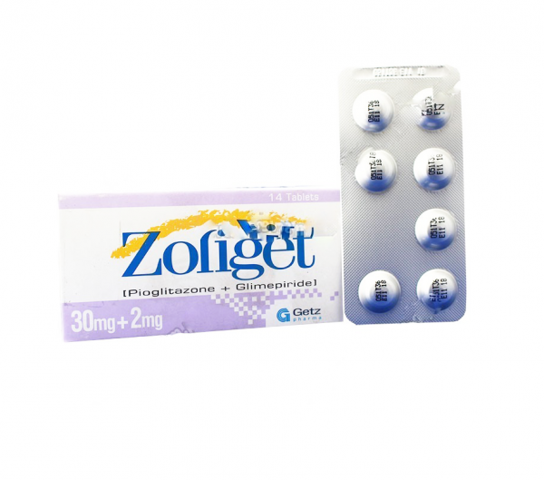 Zoliget 30mg-2mg Tab
